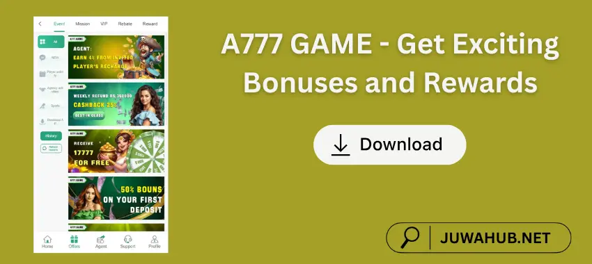 A777 Bonuses